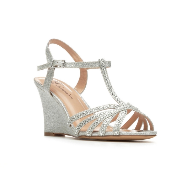 Sparkly Silver Heels - Picture 2 of 10